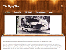 Tablet Screenshot of flying-flea.org